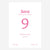 Number Birth Poster Happy Buddy